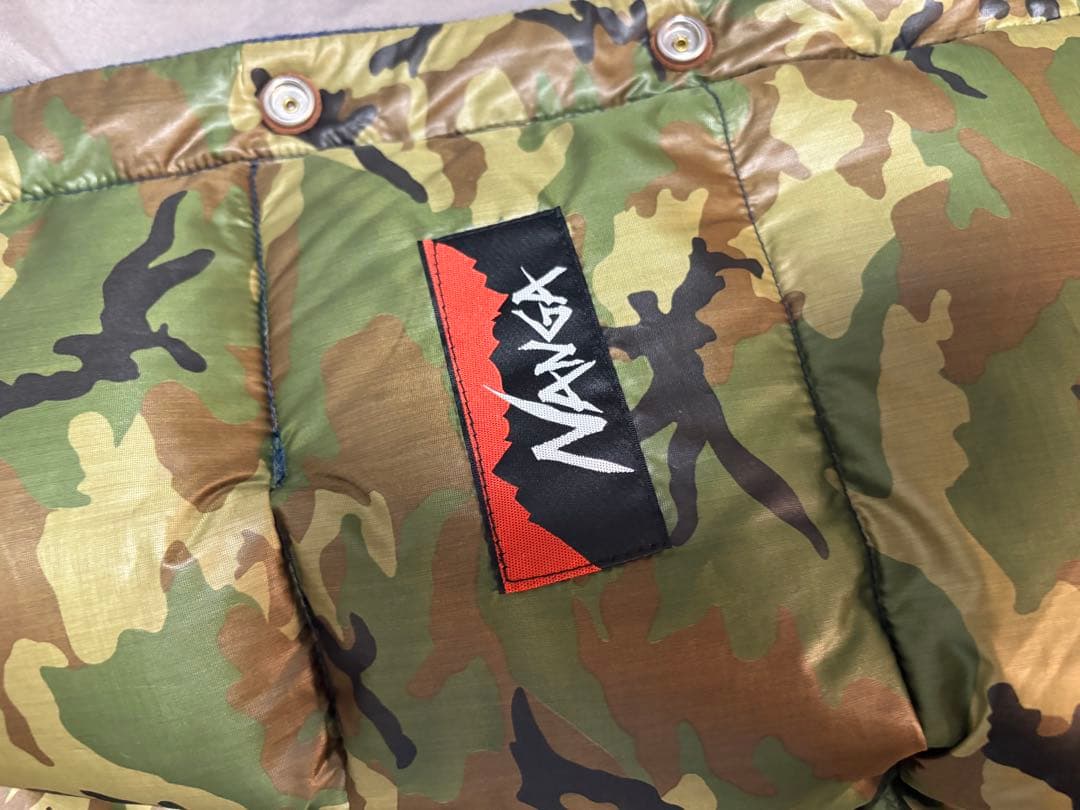 し*ま様 COOCHUCAMP×NANGA コラボダウンベスト