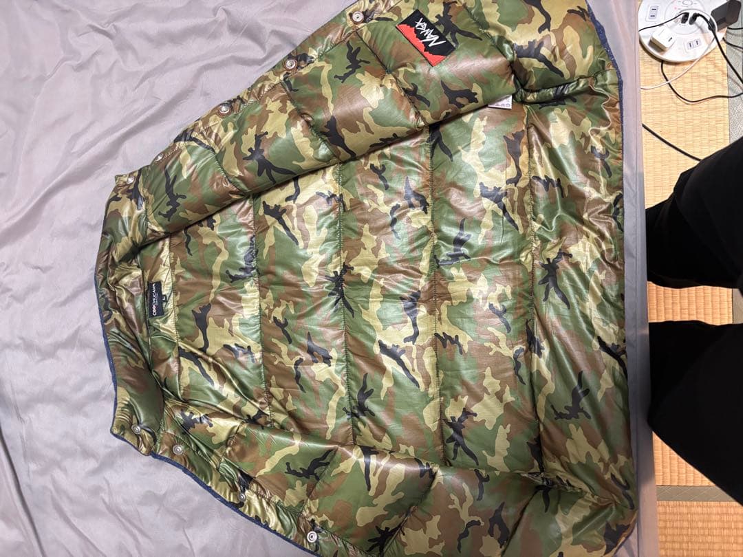 し*ま様 COOCHUCAMP×NANGA コラボダウンベスト