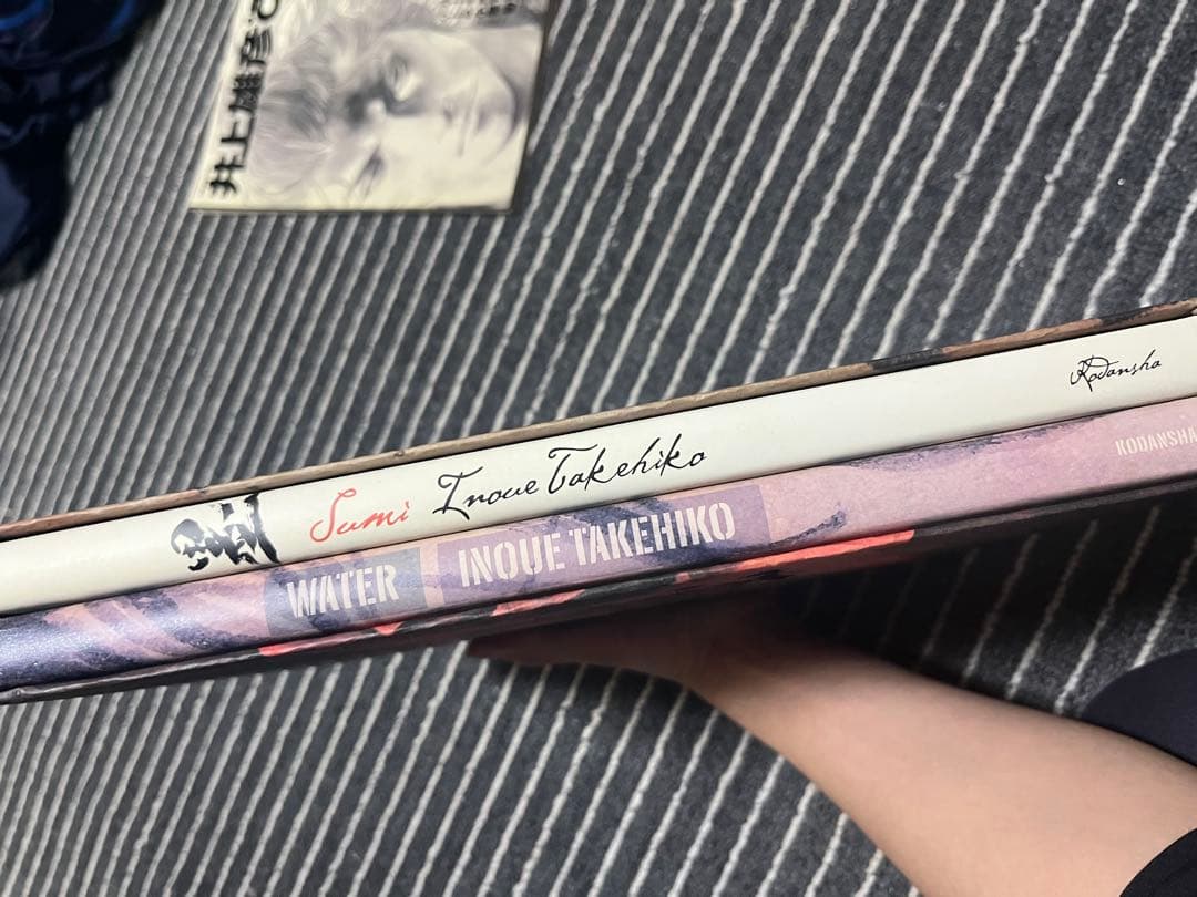 井上雄彦バガボンド画集　墨　WATER ケース、ポストカード付き　井上雄彦ぴあ