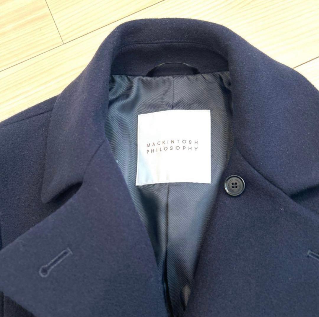 マッキントッシュ フィロソフィー　ADMIRAL MELTON ピーコート