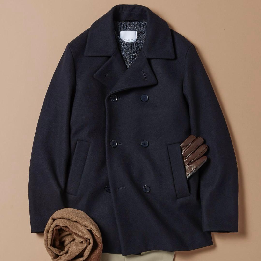 マッキントッシュ フィロソフィー　ADMIRAL MELTON ピーコート