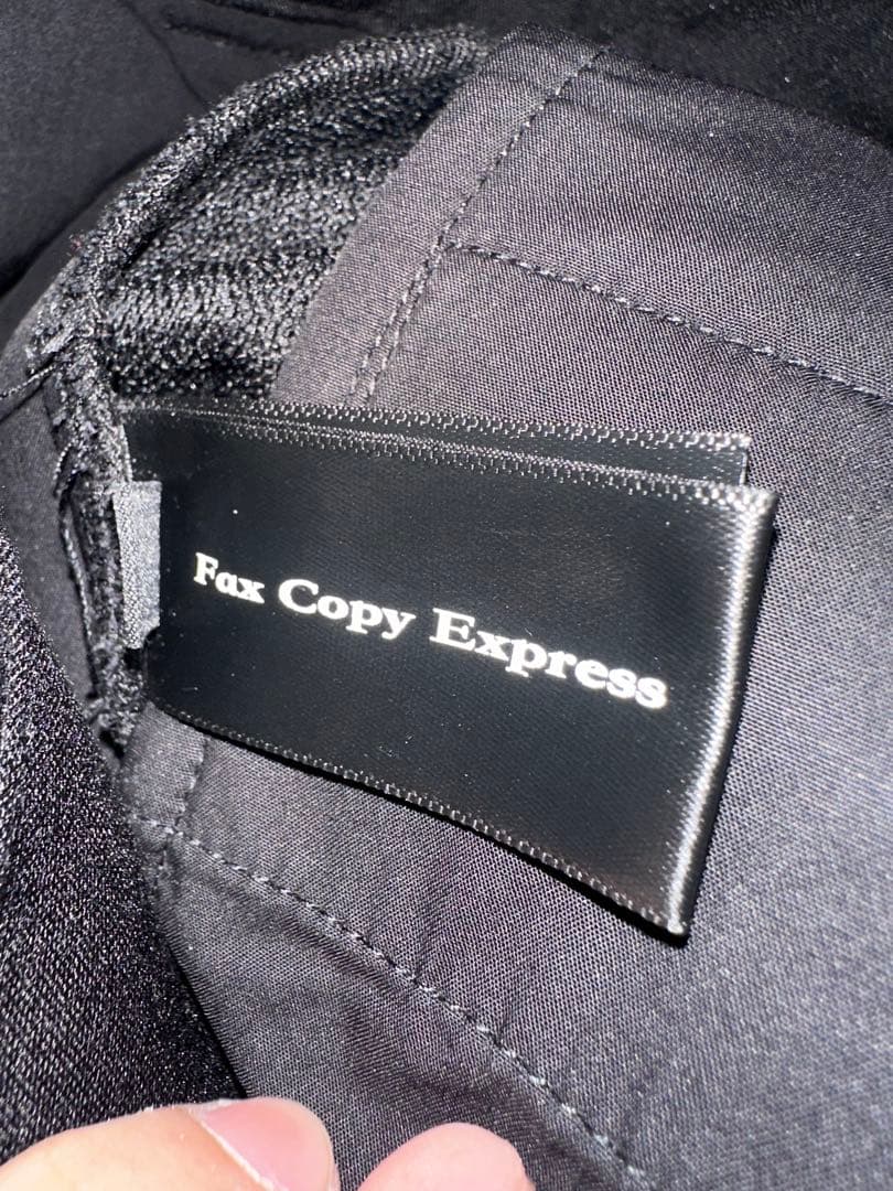 Fax Copy Express ワイドスラックス Sサイズ ブラック