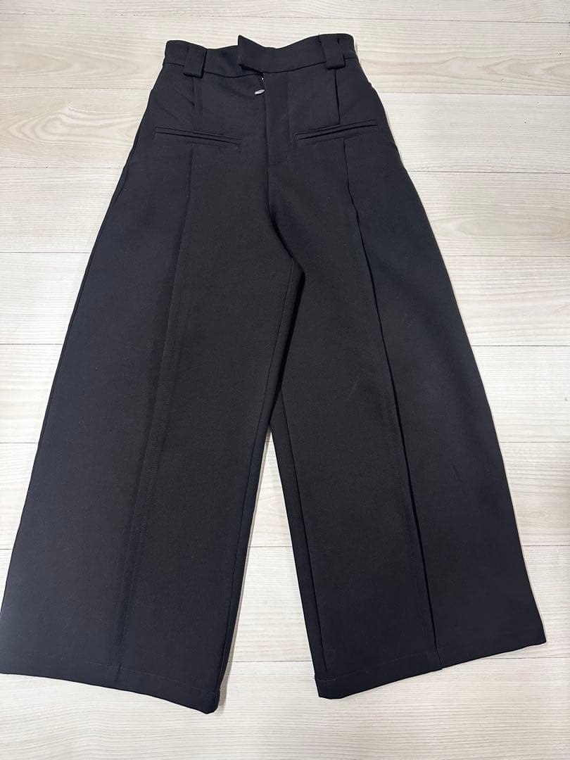 Fax Copy Express ワイドスラックス Sサイズ ブラック