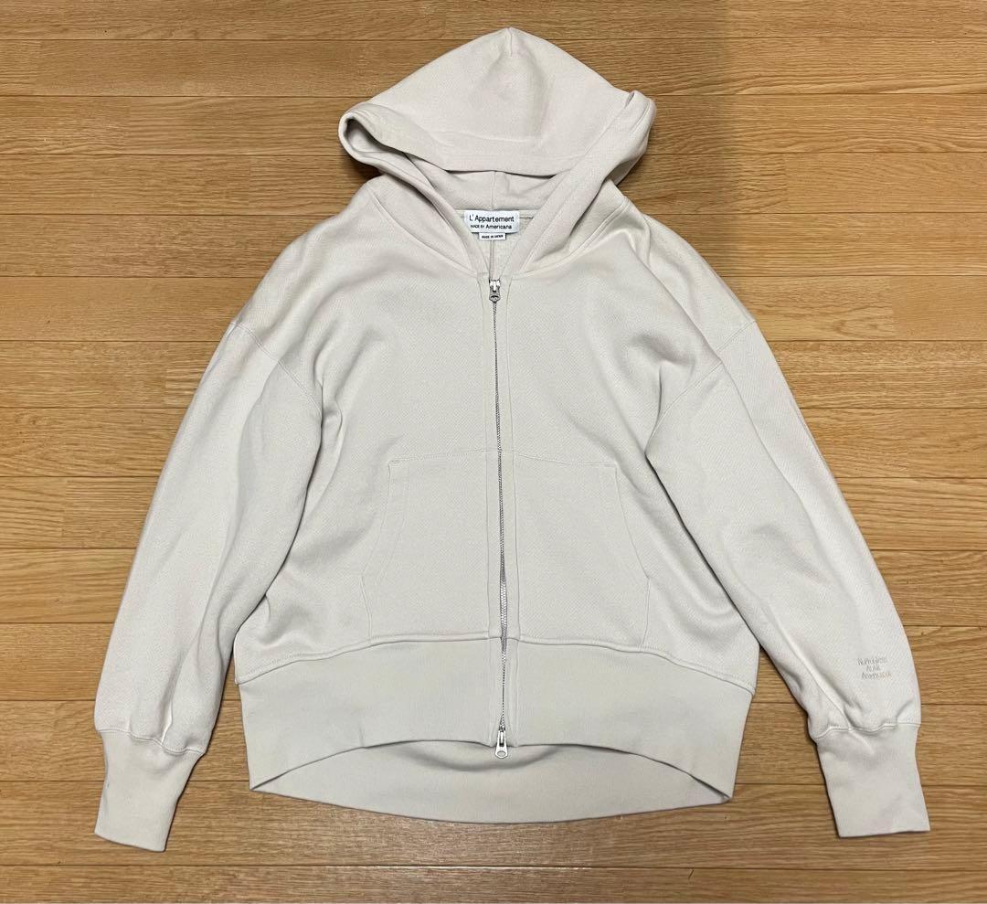 新品未使用タグ付L'Appartement★Americanaジップフーディ