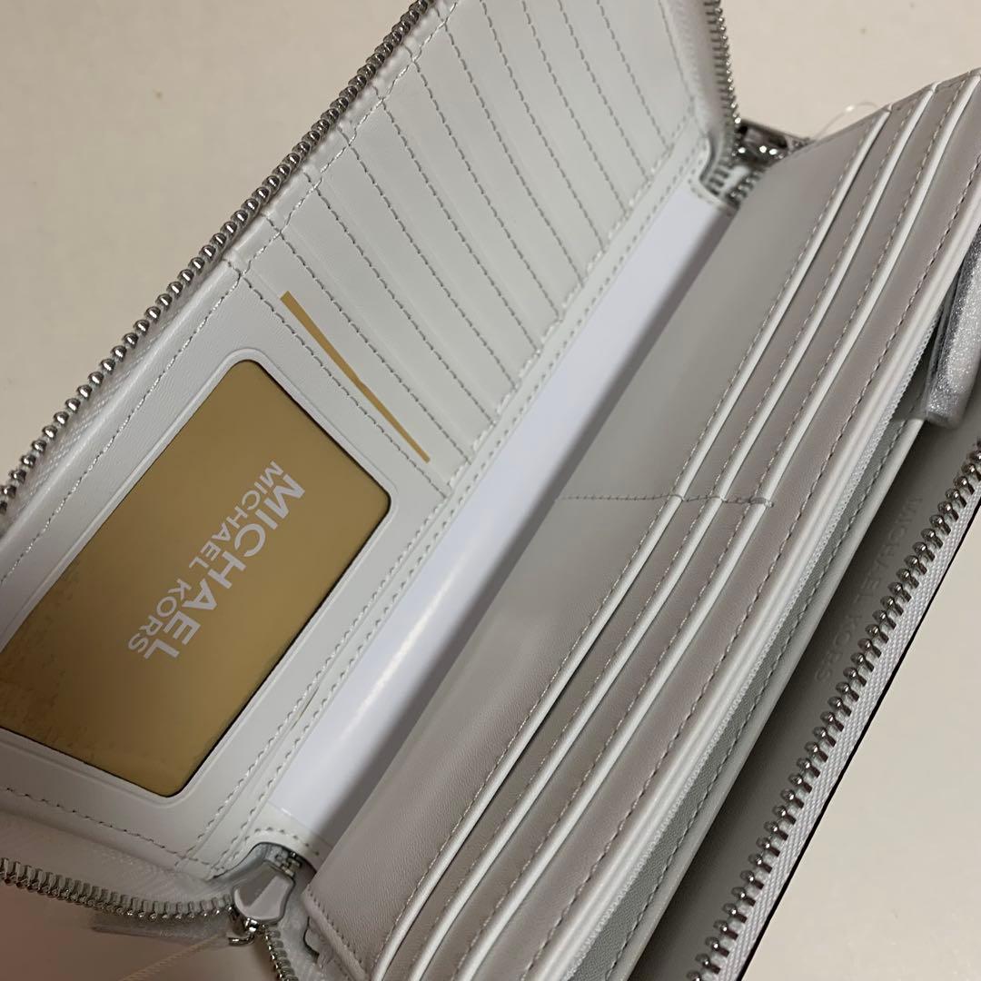 新品MICHAEL KORS マイケルコース 長財布　レディース　White