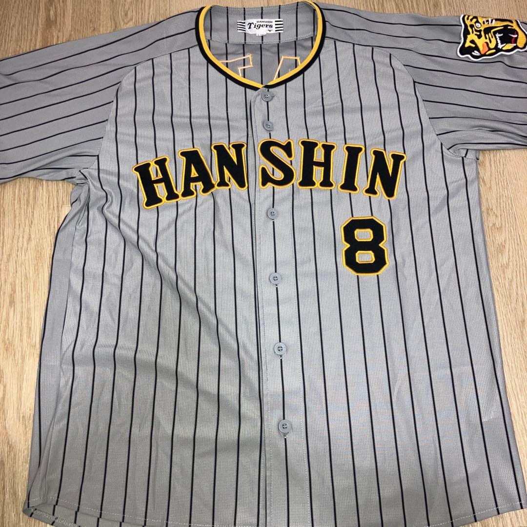 阪神タイガース　佐藤輝明選手　レプリカユニフォーム　ビジター
