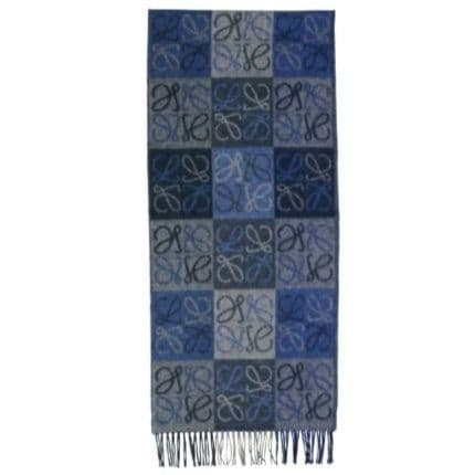 ✨極美品✨LOEWE　マフラー　アナグラム スカーフ　カシミヤ × ウール