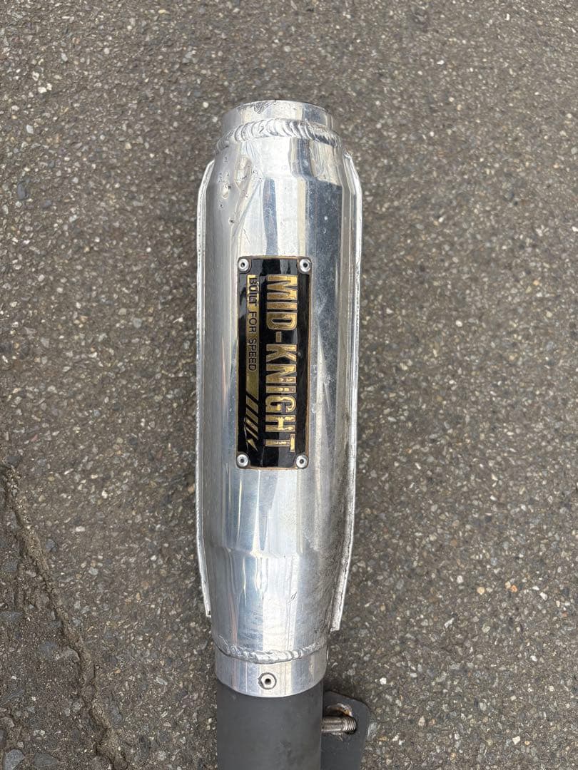 【値下げ中】ゼファー1100MID NIGHT マフラー