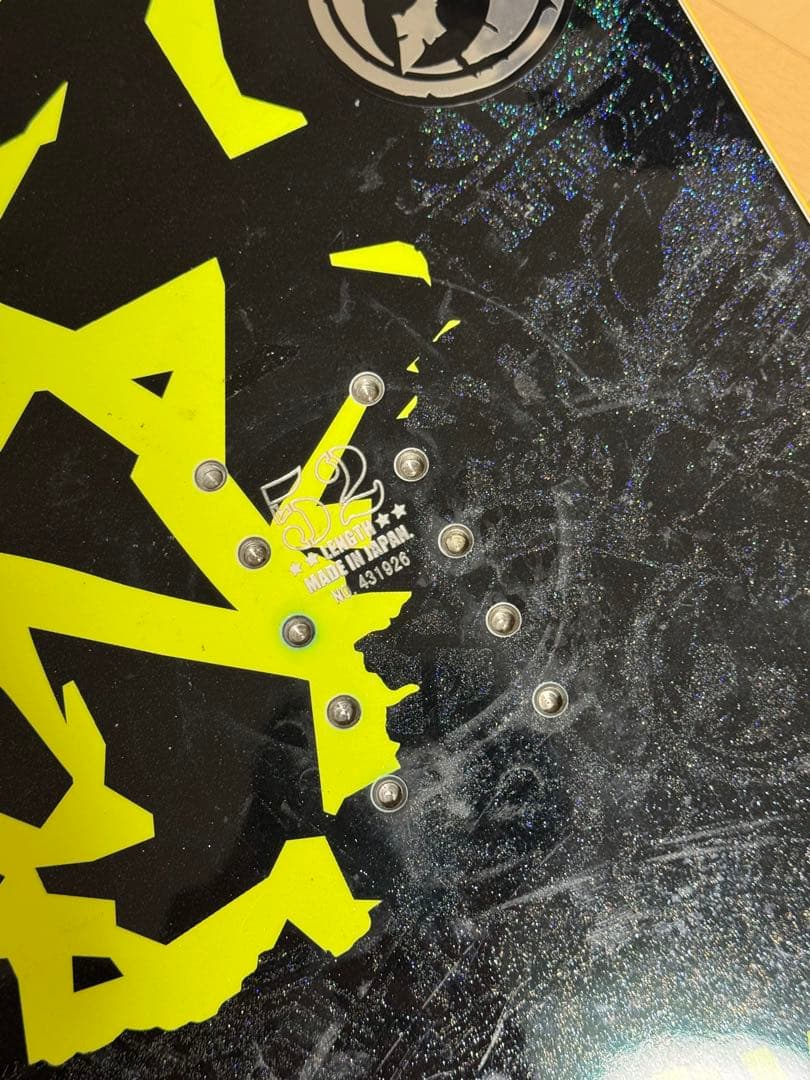 高反発◎ デザイン◎ グラトリ RICE28 RT9 152cm スノーボード板