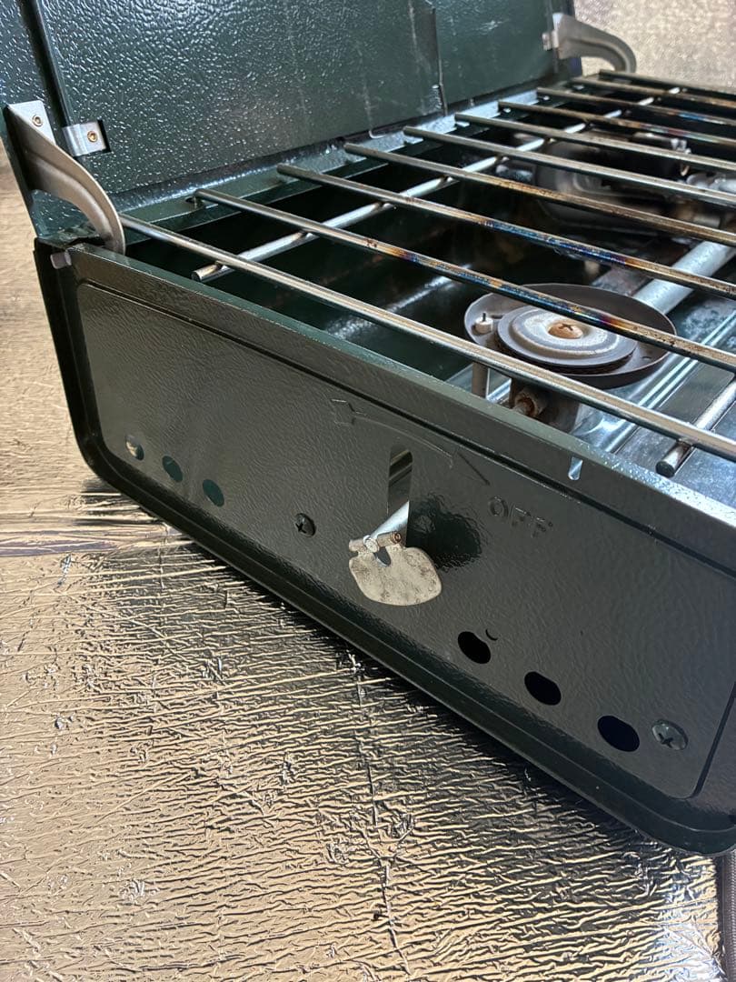 コールマン ツーバーナー パワーハウス 414 USモデル 点火装置付き+2点