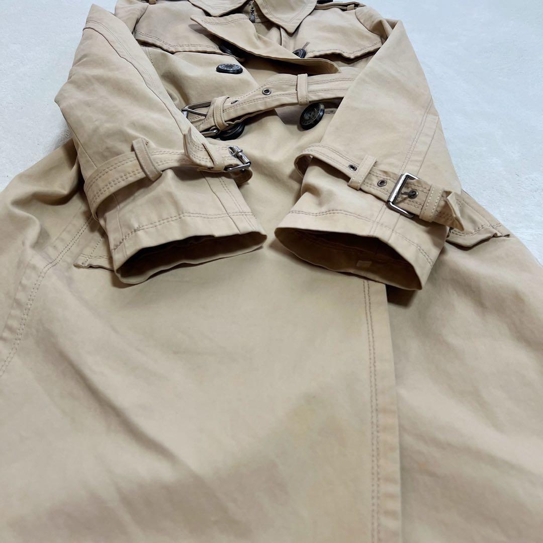 バーバリーブルーレーベル トレンチコート ライナー ノバチェック ベージュ　36