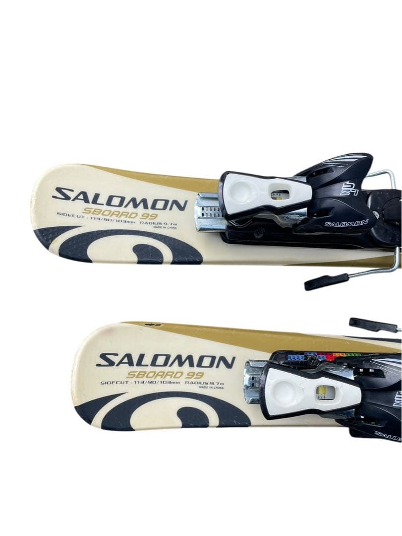 SALOMON SBOARD 99 ショートスキー 99cm ケース付き