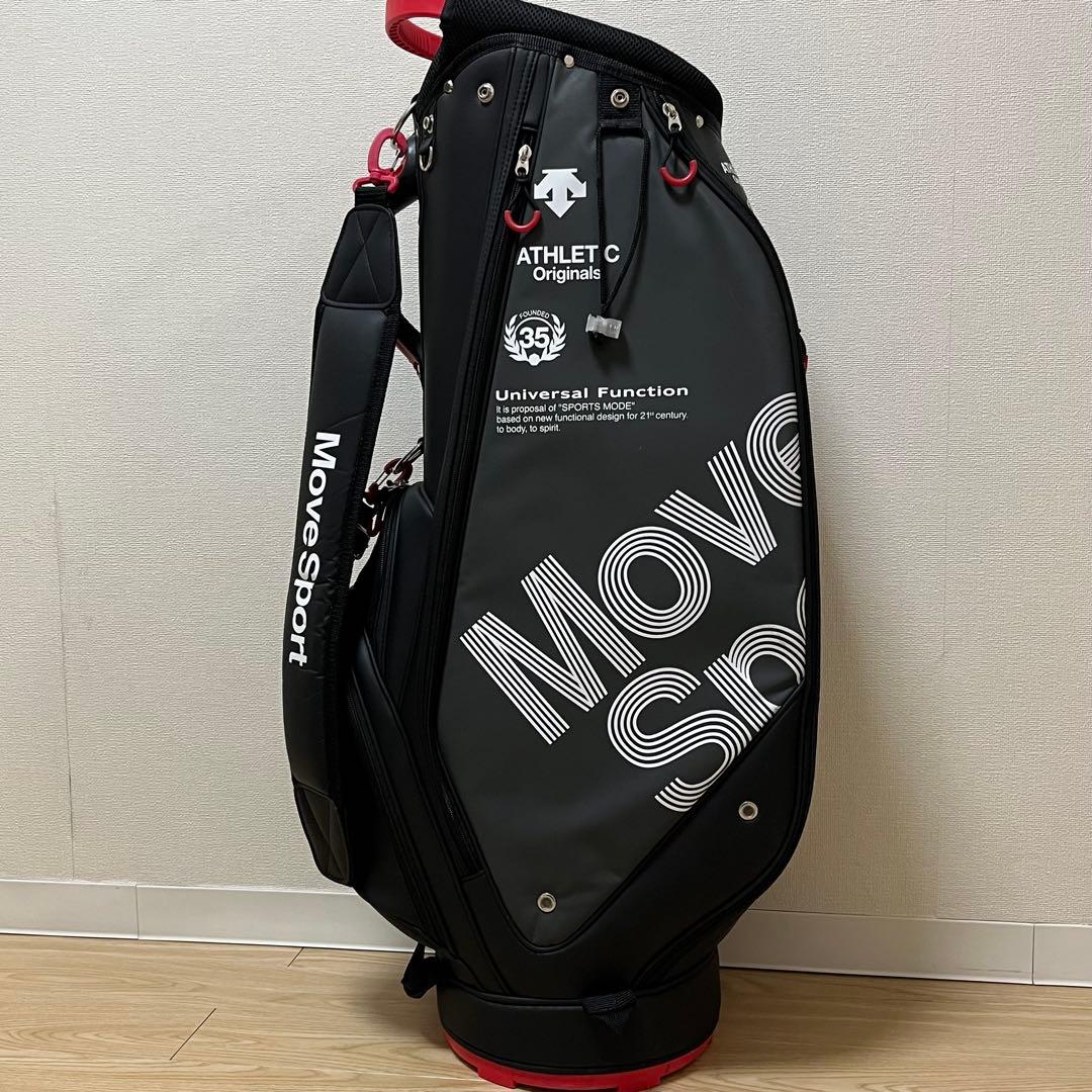 美品 デサント ゴルフ DQBPJJ03 キャディバッグ　9型 軽量