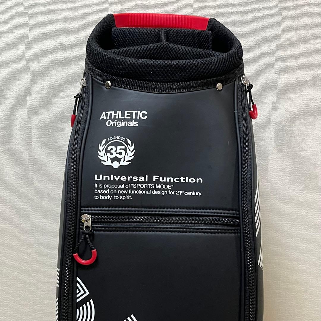 美品 デサント ゴルフ DQBPJJ03 キャディバッグ　9型 軽量