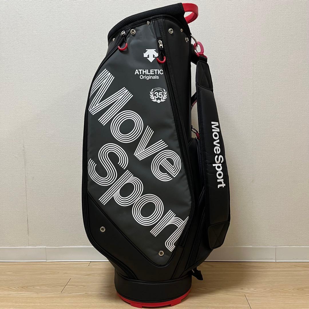 美品 デサント ゴルフ DQBPJJ03 キャディバッグ　9型 軽量