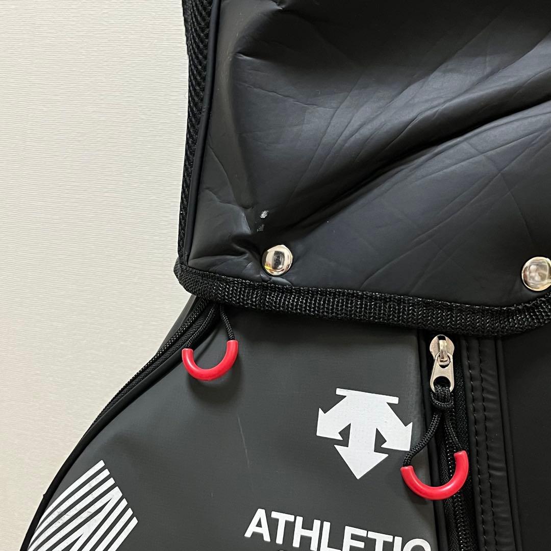 美品 デサント ゴルフ DQBPJJ03 キャディバッグ　9型 軽量