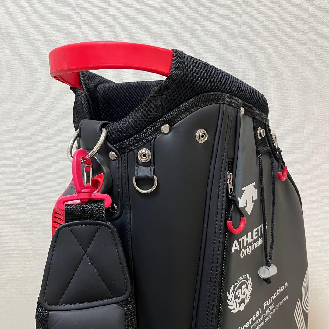 美品 デサント ゴルフ DQBPJJ03 キャディバッグ　9型 軽量