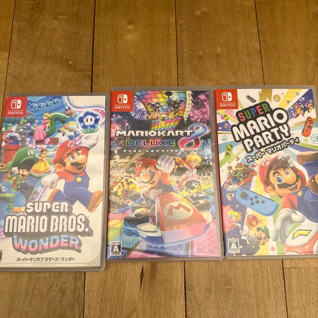 スイッチ用ゲーム ソフト3本セット