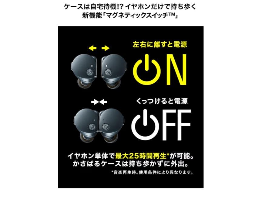 オーディオテクニカ ATH-CKS50TW2 BG(E)