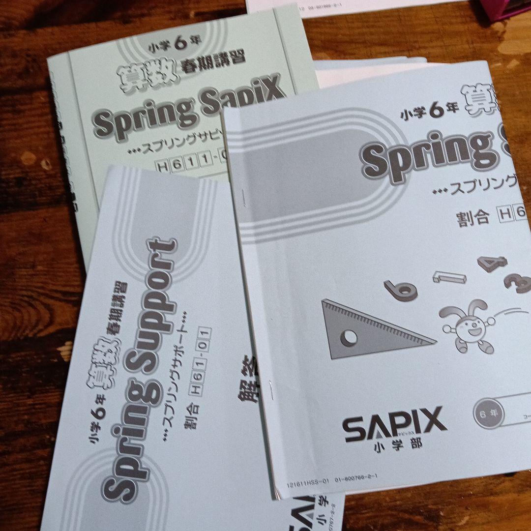 SAPIX 小学6年生 算数まとめ売り