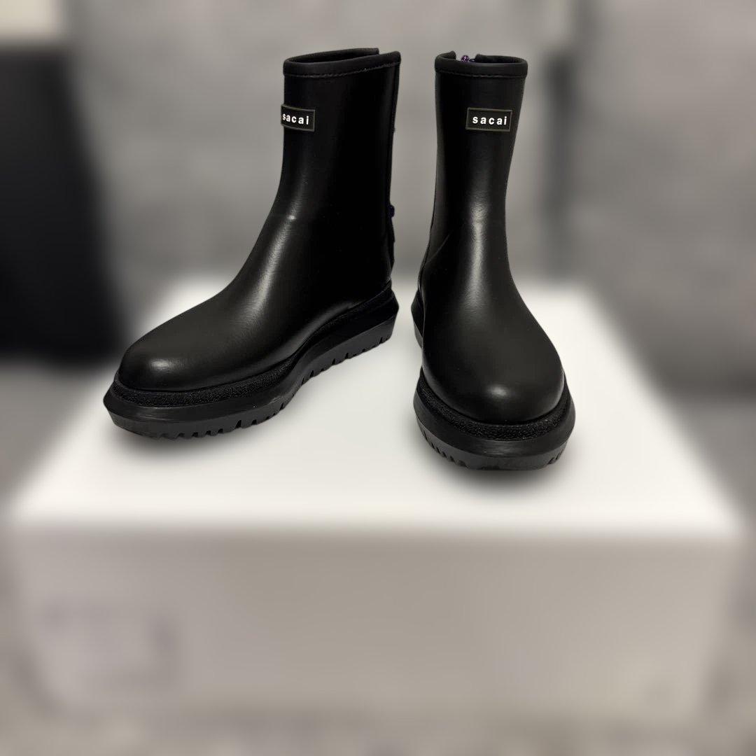 【美品】sacai ラバーブーツ　レインシューズ　長靴