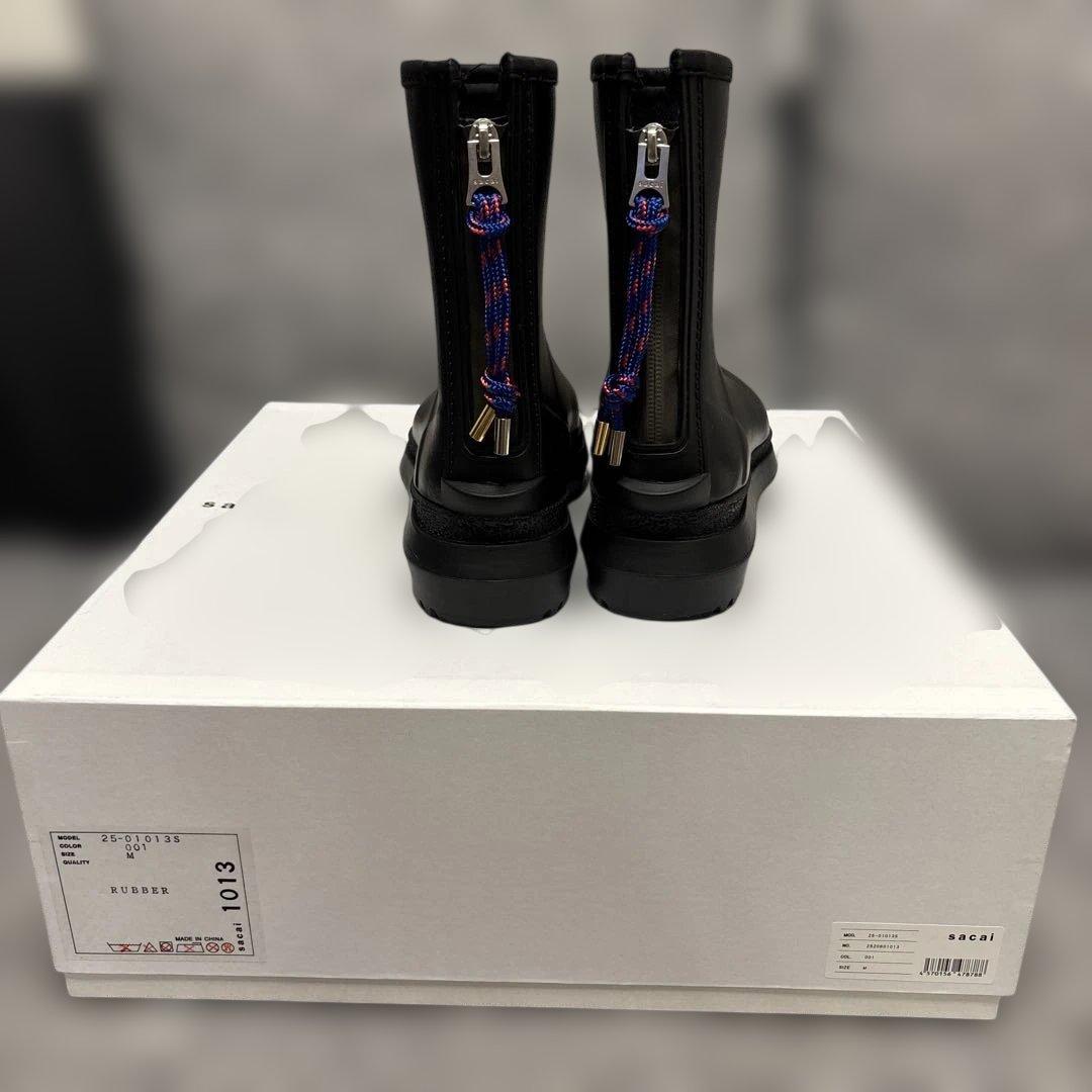 【美品】sacai ラバーブーツ　レインシューズ　長靴