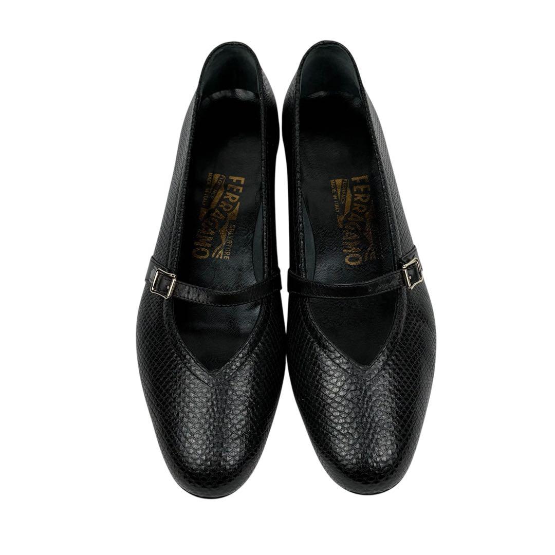 ✨新品同様✨サルヴァトーレフェラガモ　オードリー　23cm 黒　パンプス