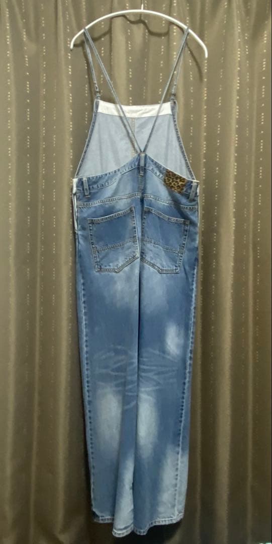 美品【Whim Gazette】デニムオールインワン2 38