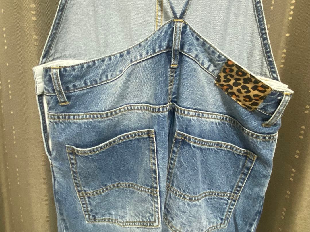 美品【Whim Gazette】デニムオールインワン2 38