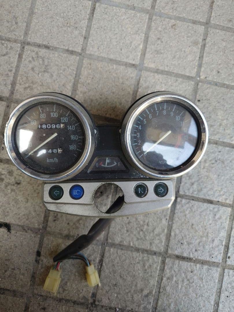 ゼファーΧ純正メーター