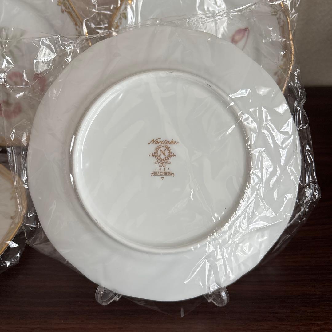 ノリタケ GALA CONTESSA ガラコンテッサ 18cm プレート 6枚