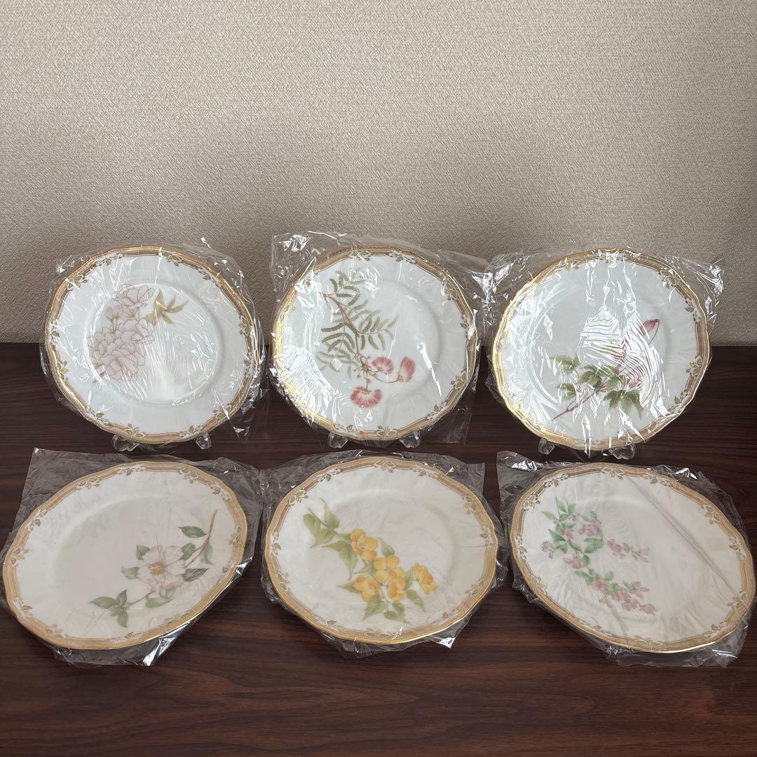 ノリタケ GALA CONTESSA ガラコンテッサ 18cm プレート 6枚