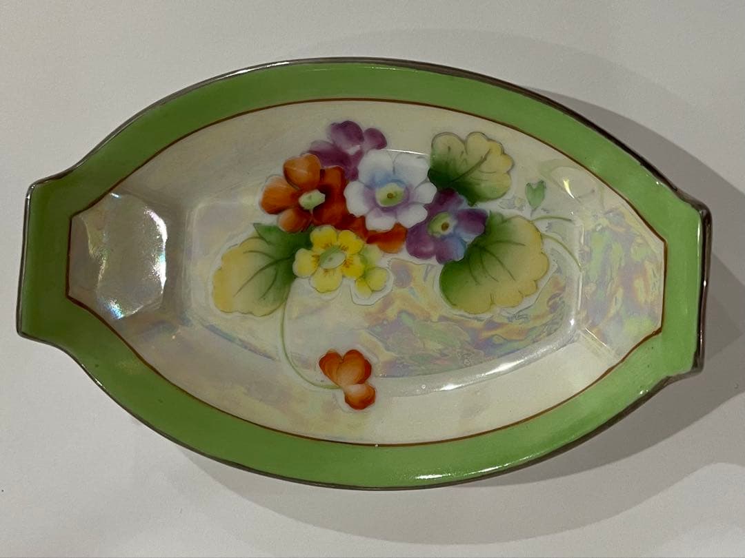 1912年〜1世紀以上前のオールドノリタケ‼️小さな小さなピン皿❣️天秤マーク