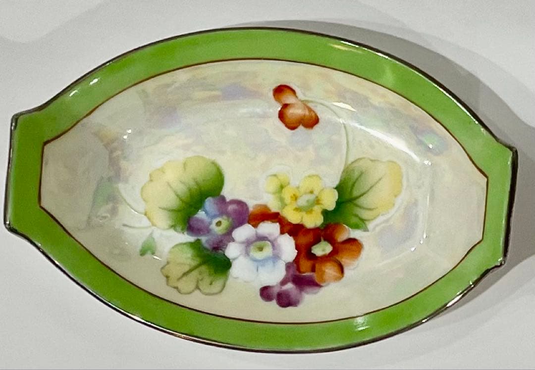 1912年〜1世紀以上前のオールドノリタケ‼️小さな小さなピン皿❣️天秤マーク