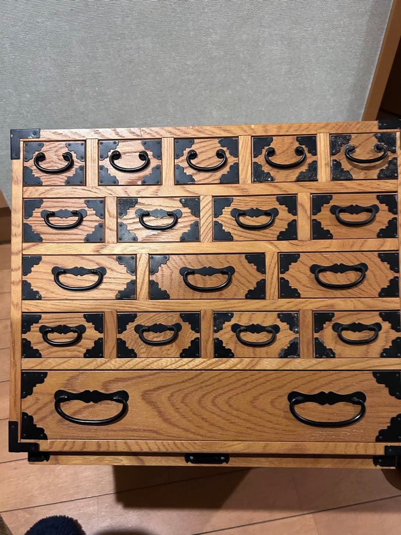 薬箱　木製　アンティーク家具　小物入れ　アクセサリー入れ