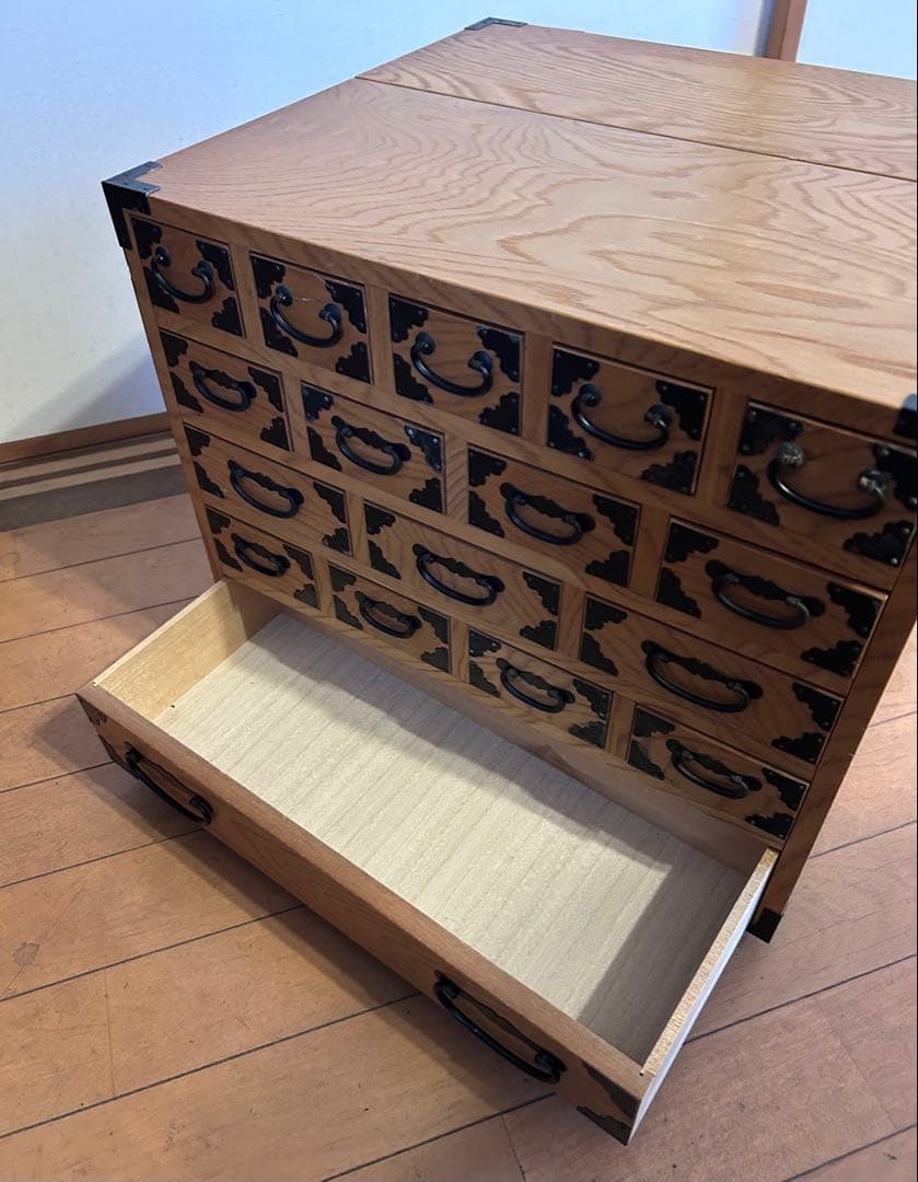 薬箱　木製　アンティーク家具　小物入れ　アクセサリー入れ