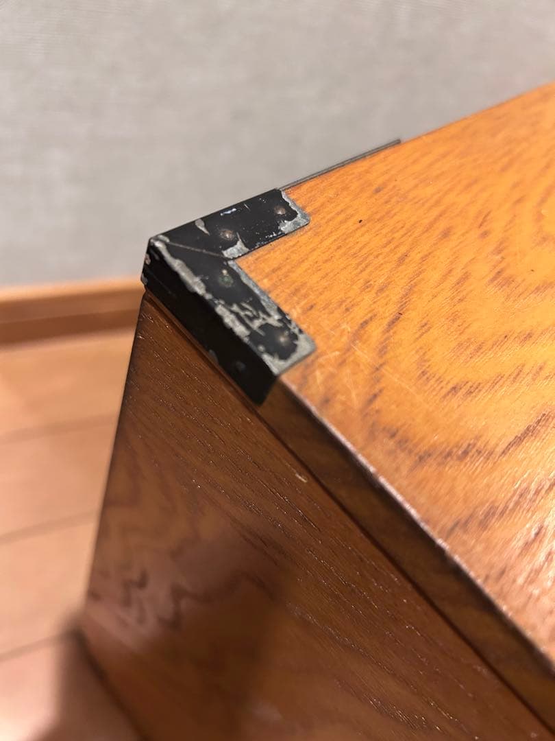 薬箱　木製　アンティーク家具　小物入れ　アクセサリー入れ