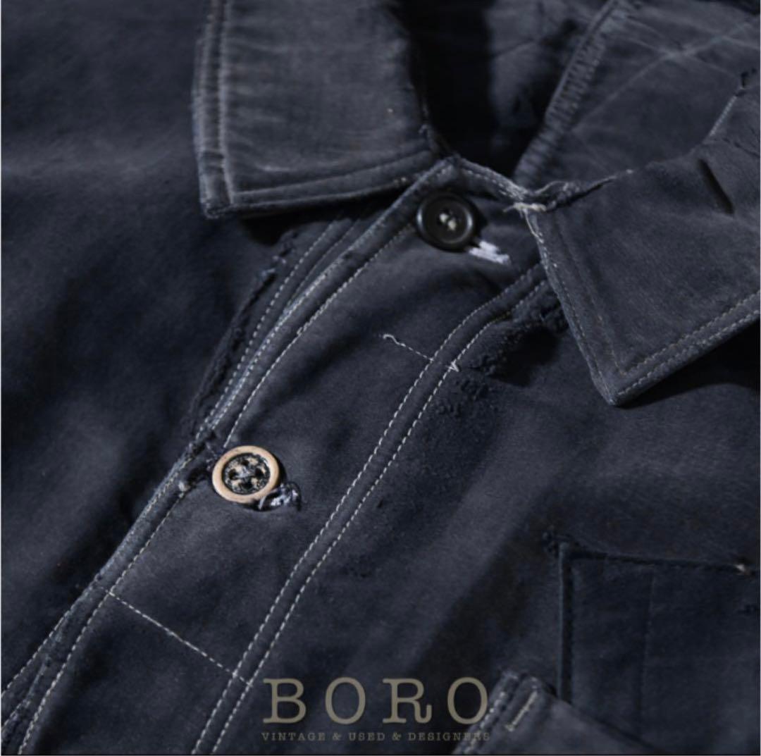 ザ*ザ様 30s LE MONT ST MICHEL ブラックモールスキンジャケ