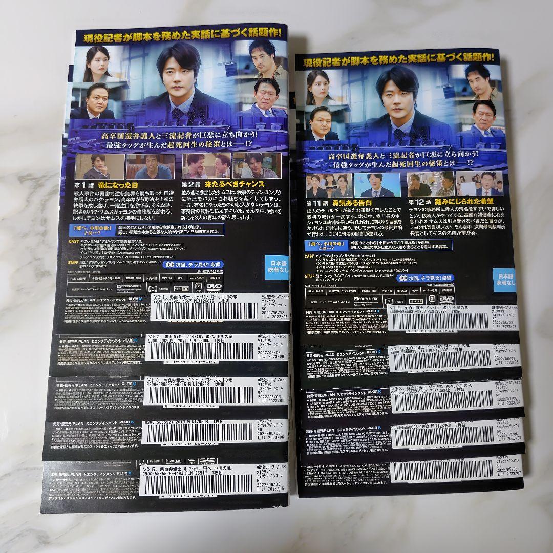 【韓国ドラマ】DVD『熱血弁護士 パク・テヨン ~飛べ、小川の竜~』(全話)