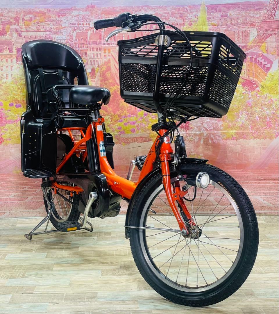 ZK3357 電動自転車 ブリヂストン アンジェリーノ 子供乗せ 20インチ