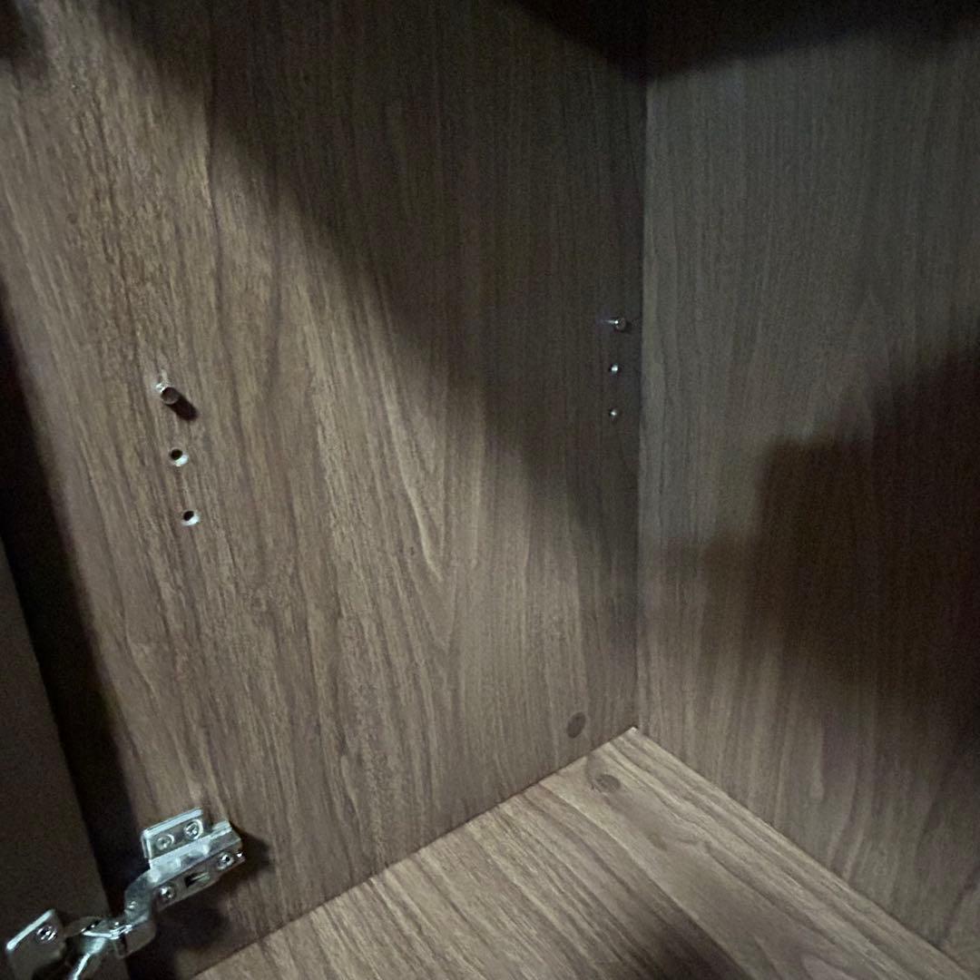 ニトリ ブラウンキャビネット フィルン