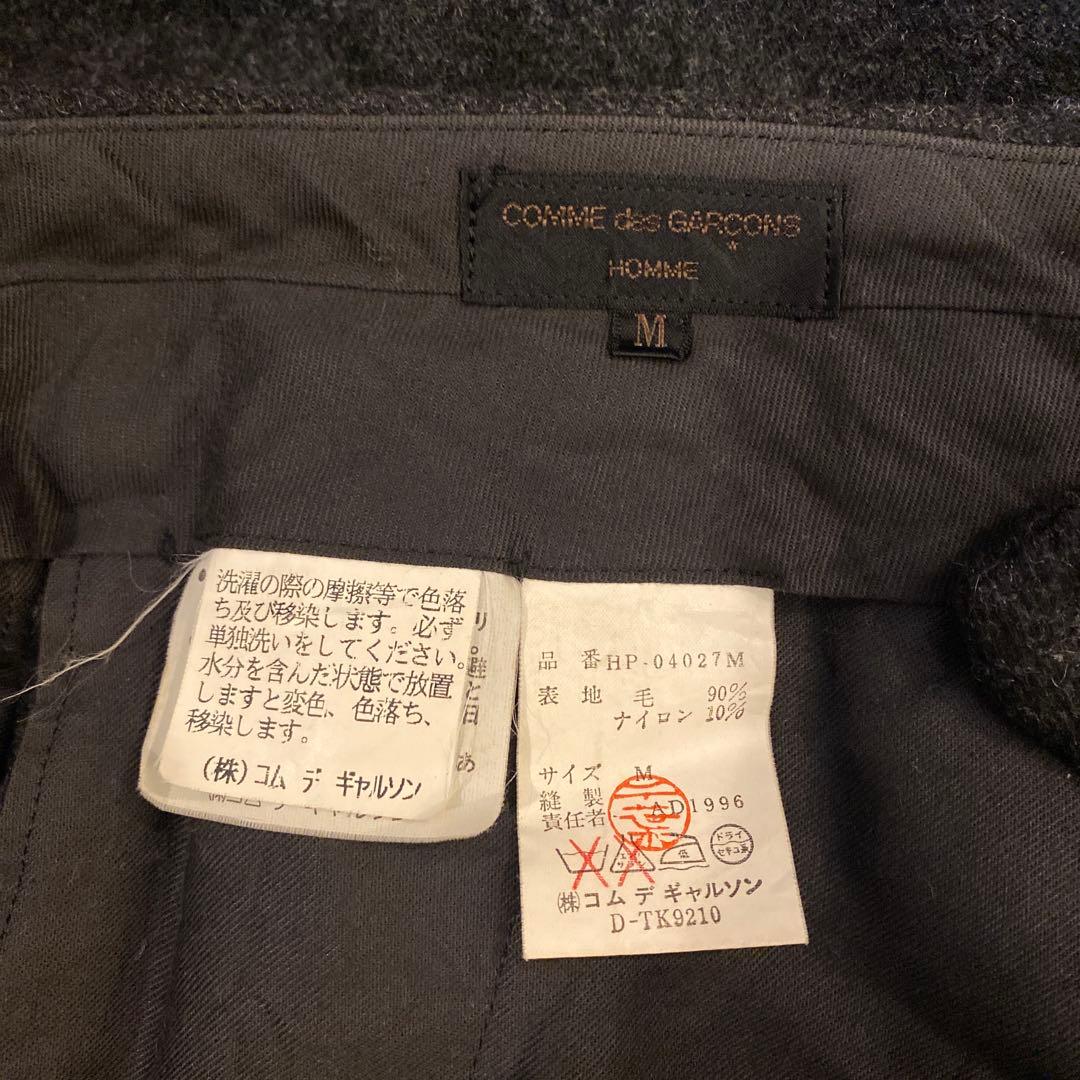 90's COMME des GARÇONS HOMME Flano Wool