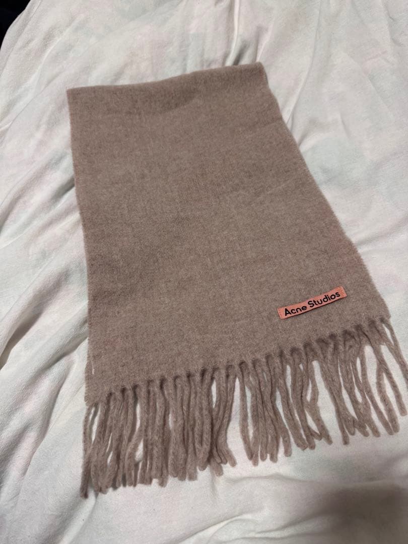アクネストゥディオズ マフラー レディース ブラウン