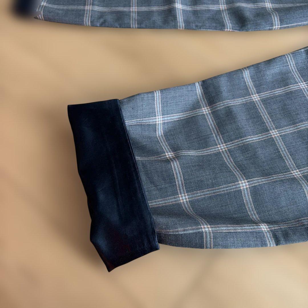 最終値下げBLAMINK チェック パンツ ブラミンク36