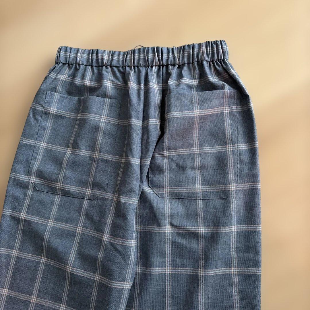 最終値下げBLAMINK チェック パンツ ブラミンク36