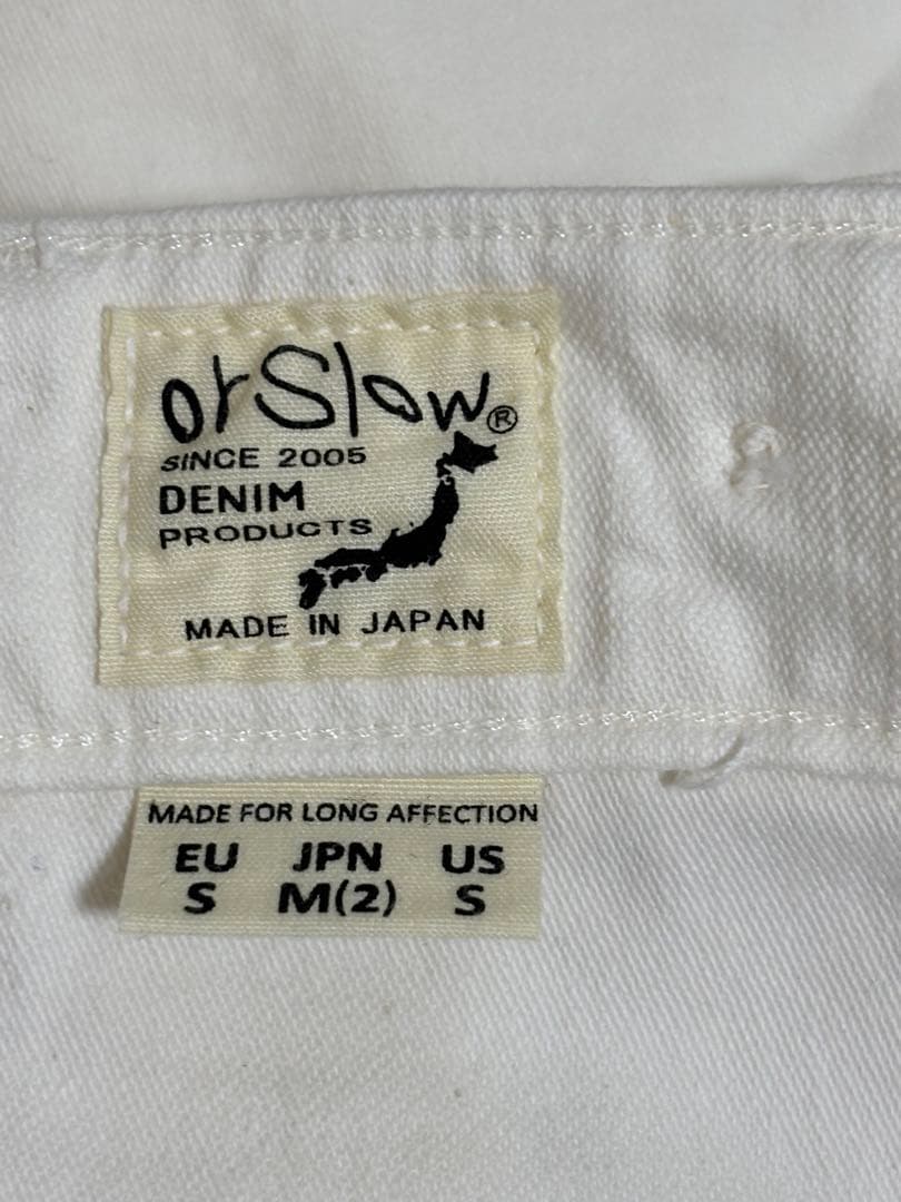 ちゃびさん専用。orSlow ホワイトワークパンツ M