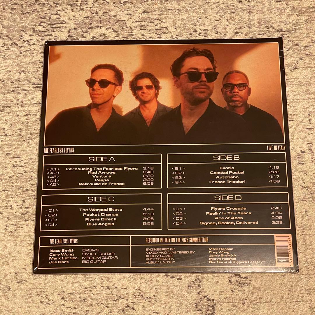 洋楽 THE FEARLESS FLYERS LIVE IN ITALY