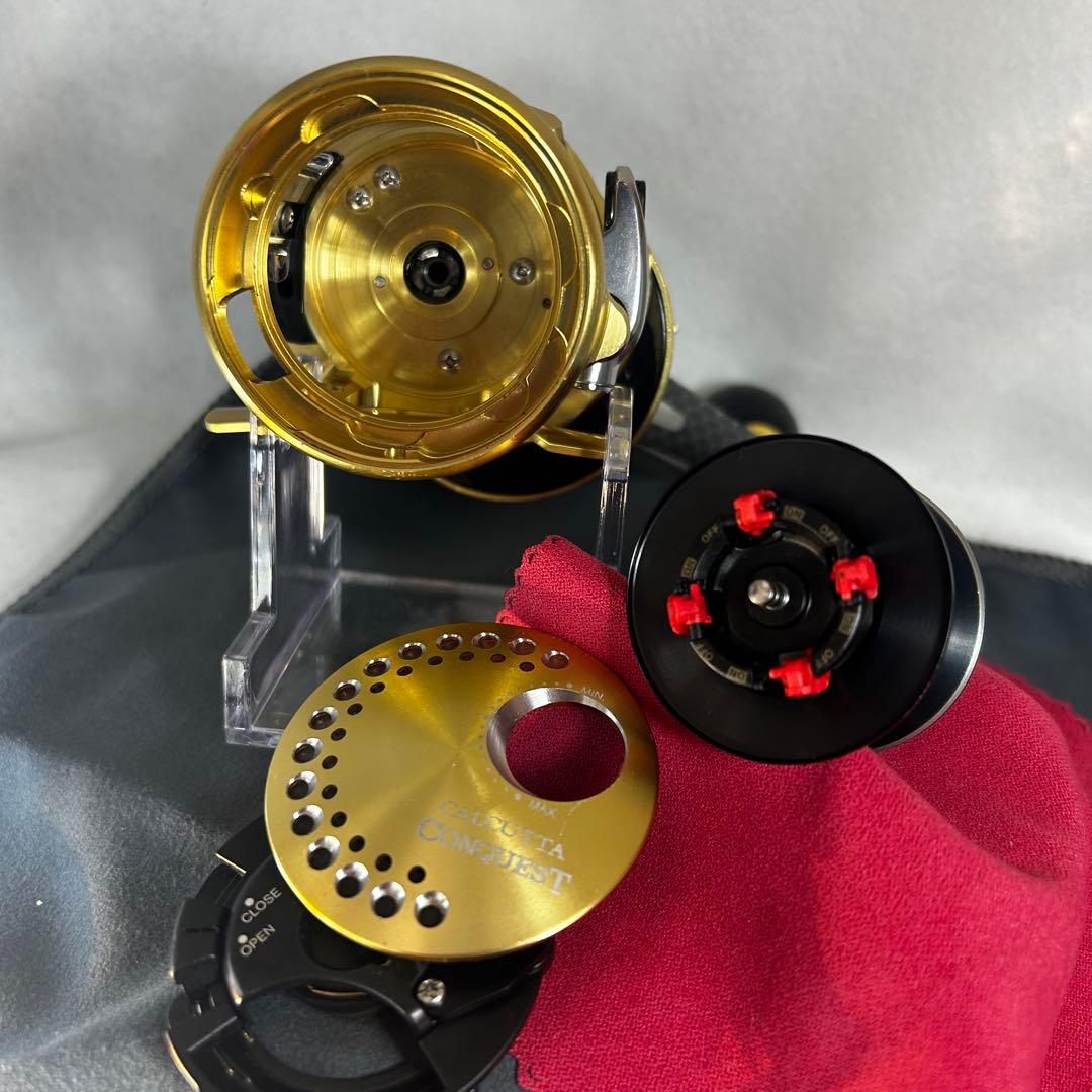 シマノ　15カルカッタコンクエスト201HG ZPIイナーシャロング102mm