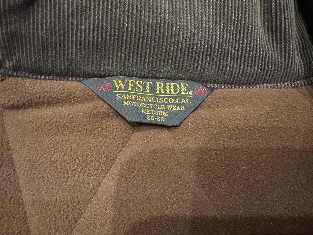 WESTRIDE ダウンベスト キルティング オリーブグリーン M(36-38)