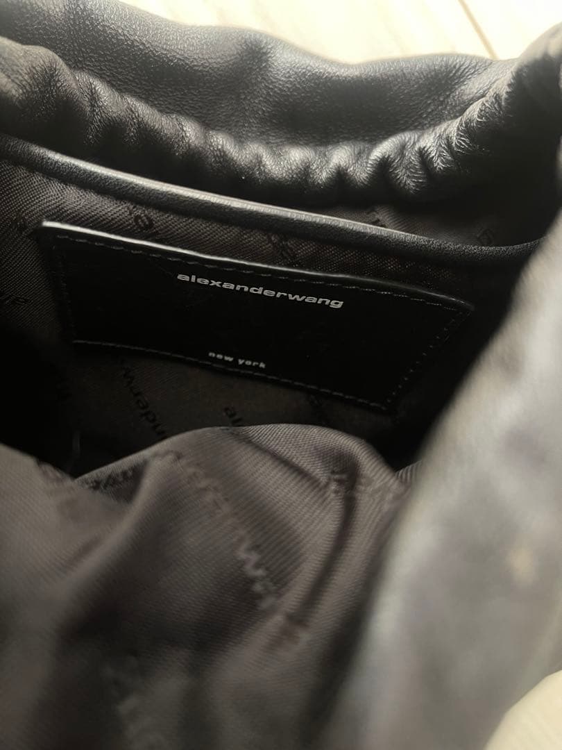 Alexander wang ロゴ トート ハンドバッグ ショルダーバッグ